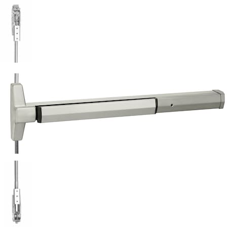 Yale Grade 1 Concealed Vertical Rod Exit Device, 36" x 96", 32D, RHR 7220 36 RHR 630
